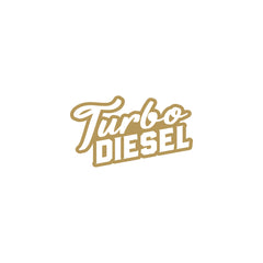 Bold Design Diesel Fuel Notice Sticker