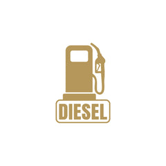Bold Diesel Label for Bikes and Cars