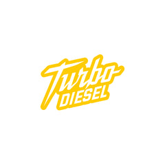 Diesel Sticker for Vehicle Safety Use