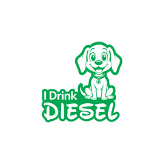 Clear Diesel Label for Car
