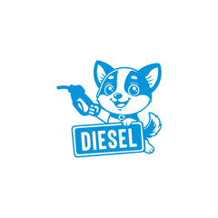 Diesel Tag for Car and Bike Tanks
