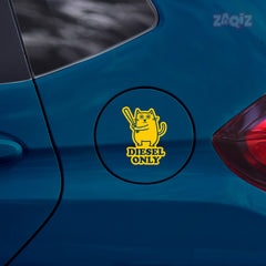 Easy-to-Apply Diesel Tank Label