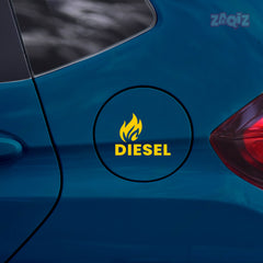 Professional-Grade Diesel Tank Decal