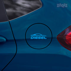 Diesel Fuel Tank Safety Sticker