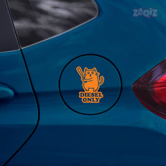 Easy-to-Apply Diesel Tank Label