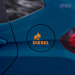 Professional-Grade Diesel Tank Decal