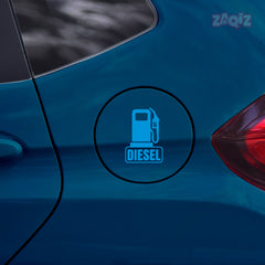 Bold Diesel Label for Bikes and Cars