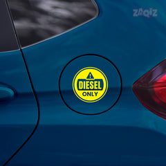 Diesel Indicator Sticker for Cars & Bikes