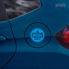 Diesel Indicator Sticker for Cars & Bikes
