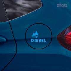 Professional-Grade Diesel Tank Decal