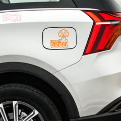Clear Diesel Label for Car