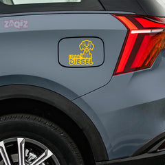 Clear Diesel Label for Car