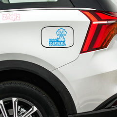 Clear Diesel Label for Car