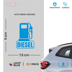 Bold Diesel Label for Bikes and Cars