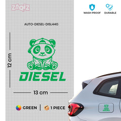 Diesel Only Vinyl Decal for Cars & Trucks