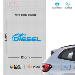 Easy Peel Diesel Sticker for Quick Application