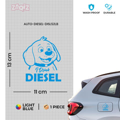 Bold Diesel Only Decal