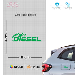 Easy Peel Diesel Sticker for Quick Application