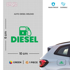 Diesel Identification Sticker for Tanks