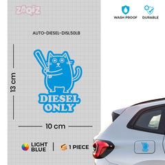 Easy-to-Apply Diesel Tank Label