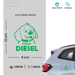 Bold Diesel Only Decal