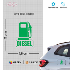 Bold Diesel Label for Bikes and Cars