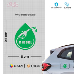 Reflective Diesel Notice for All Tanks