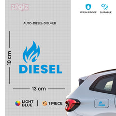 Professional-Grade Diesel Tank Decal