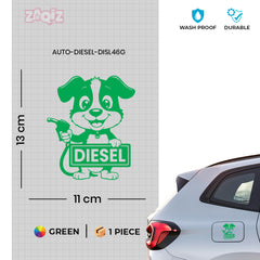 Essential Diesel Sticker for Fuel Tanks