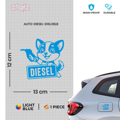Diesel Tag for Car and Bike Tanks