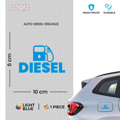 Diesel Identification Sticker for Tanks