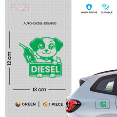 Weatherproof Diesel Fuel Tag