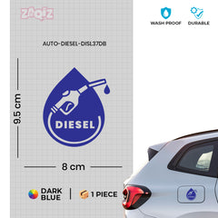 Reflective Diesel Notice for All Tanks
