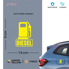 Bold Diesel Label for Bikes and Cars