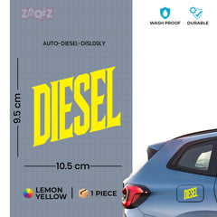 Diesel Reminder Label for Fuel Tanks