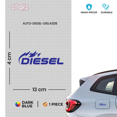 Easy Peel Diesel Sticker for Quick Application
