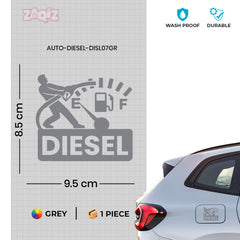 Weatherproof Diesel Decal for Safety