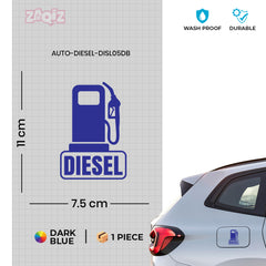 Bold Diesel Label for Bikes and Cars