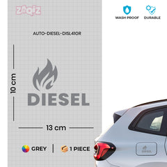 Professional-Grade Diesel Tank Decal