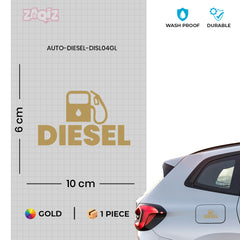 Diesel Identification Sticker for Tanks