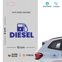 Diesel Identification Sticker for Tanks