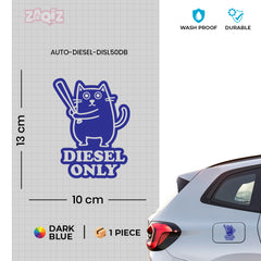 Easy-to-Apply Diesel Tank Label