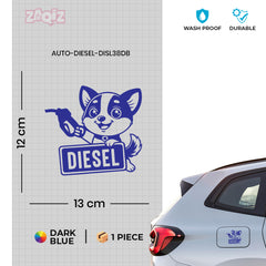 Diesel Tag for Car and Bike Tanks