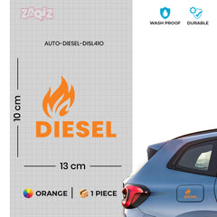 Professional-Grade Diesel Tank Decal