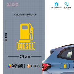 Bold Diesel Label for Bikes and Cars