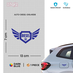 High-Quality Diesel Fuel Sticker