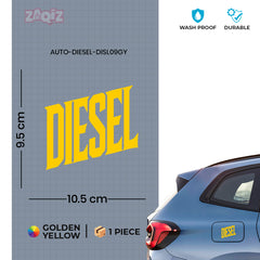 Diesel Reminder Label for Fuel Tanks