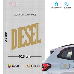Diesel Reminder Label for Fuel Tanks
