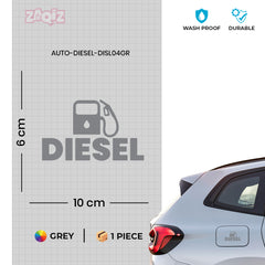 Diesel Identification Sticker for Tanks