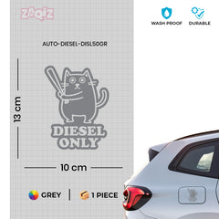 Easy-to-Apply Diesel Tank Label